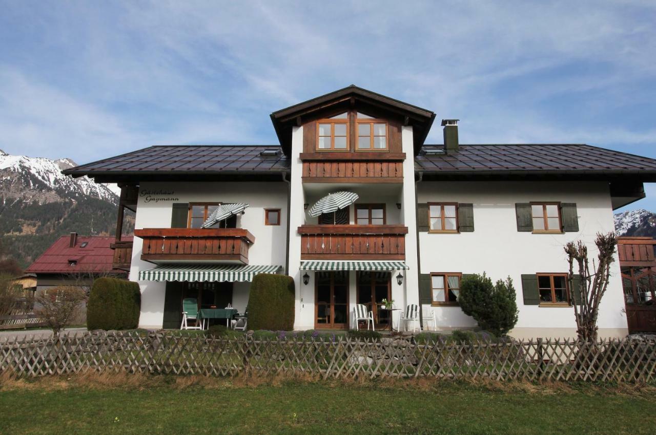 Gaestehaus Gaymann Oberstdorf Exterior foto